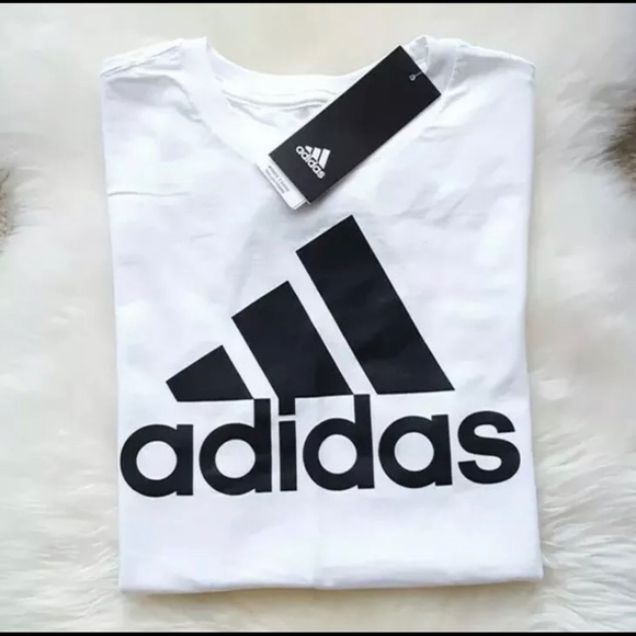 Adidas Badge of Sport Tee - White - Picture 4 of 4